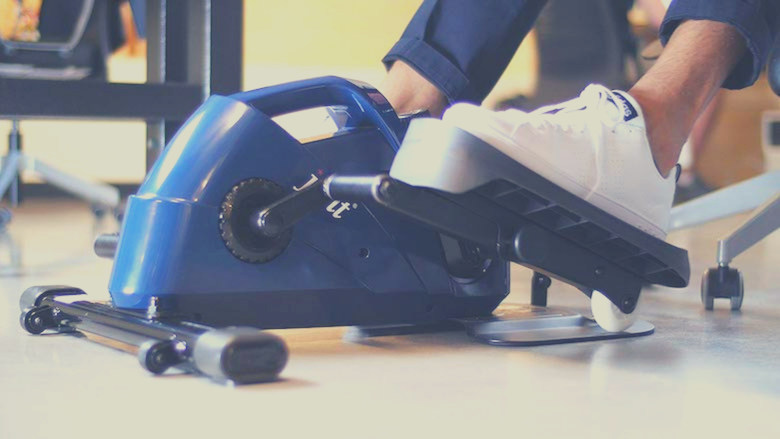 stylish under desk elliptical